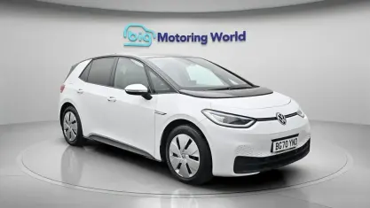 Used VW ID.3 Pro Performance 150 kW (204 HP) 2020 White Hatchback