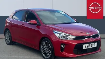 Used Kia Rio First Edition 120 HP (88 kW) 2018 Red Hatchback