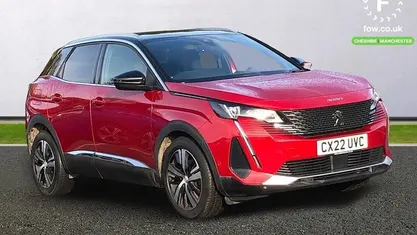 Red Used 2022 Peugeot 3008 GTi Estate | £14,699 (Good price)