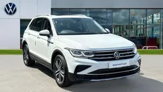 White Used 2021 VW Tiguan Elegance SUV | £26,604 (Fair price)