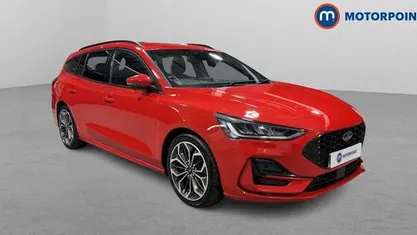 Red Used 2023 Ford Focus ST-Line X Estate | £16,399 (Fair price)