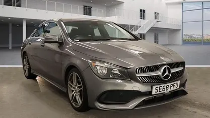 Grey Used 2019 Mercedes CLA200 AMG line Coupe | £10,990 (Super price)