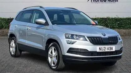 Used Skoda Karoq SE 150 HP (110 kW) 2021 Silver SUV
