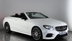 White Used 2019 Mercedes E350 AMG line Cabriolet | £26,350 (Fair price)