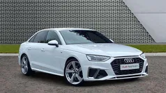 White Used 2024 Audi A4 S-Line Sedan | £27,495 (Fair price)