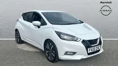 White Used 2022 Nissan Micra Tekna Hatchback | £11,925 (Fair price)