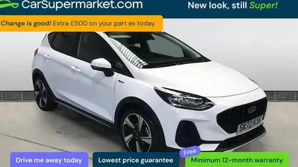 Used Ford Fiesta Active 125 HP (91 kW) 2022 White Hatchback