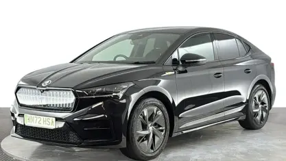 Used Skoda Enyaq iV vRS 219 kW (299 HP) 2022 Black SUV