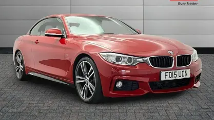 Used BMW 430 Cabriolet M Sport 258 HP (189 kW) 2015 Red Cabriolet