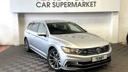 Used VW Passat R-line 190 HP (139 kW) 2016 Silver Estate