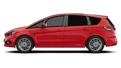 Begagnad Ford S-MAX Titanium 190 HK (139 kW) 2019 Röd Minibuss