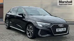 Black Used 2023 Audi A3 S-Line Hatchback | £25,376 (Fair price)