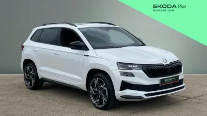Used Skoda Karoq SportLine 150 HP (110 kW) 2026 White SUV