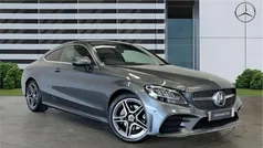 Grey Used 2022 Mercedes C200 AMG line Coupe | £24,680 (Fair price)