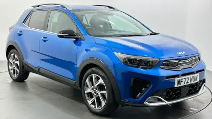 Used Kia Stonic GT-Line 120 HP (88 kW) 2022 Blue SUV