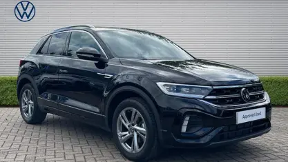 Used VW T-Roc R-line 150 HP (110 kW) 2025 Black SUV