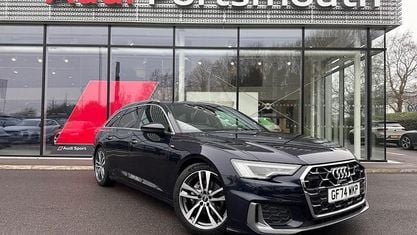 Used Audi A6 S-Line 204 HP (150 kW) 2024 Blue Estate