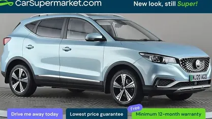 Used MG ZS Exclusive 105 kW (143 HP) 2020 Blue SUV