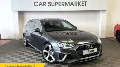 Used Audi A4 S-Line 163 HP (119 kW) 2021 Grey Estate