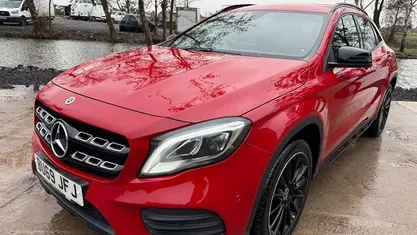 Used Mercedes GLA180 AMG line 122 HP (89 kW) 2019 Red SUV