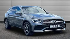Selenite grey Used 2021 Mercedes GLC220 AMG line Estate | £24,850 (Fair price)