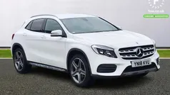 White Used 2018 Mercedes GLA200 AMG line SUV | £16,299 (Fair price)