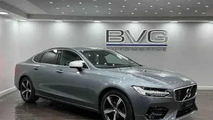 Begagnad Volvo S90 R-Design 190 HK (139 kW) 2018 Grå Sedan