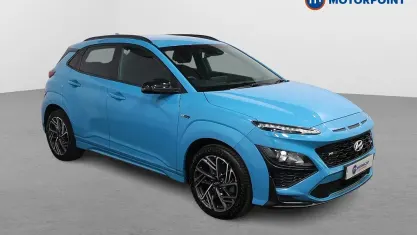 Używany Hyundai Kona N Line 120 KM (88 kW) 2022 Niebieski SUV