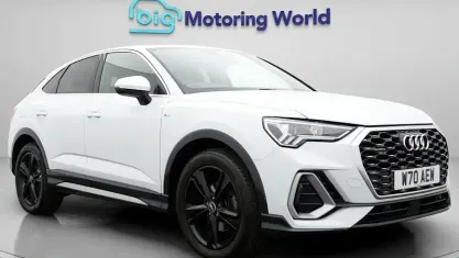 Used Audi Q3 Sportback S-Line 150 HP (110 kW) 2021 White SUV