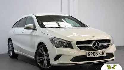 White Used 2016 Mercedes CLA220 Shooting Brake Estate | £9,245 (Fair price)