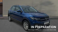 Reef blue metallic Used 2023 VW T-Cross Edition SUV | £16,660 (Fair price)
