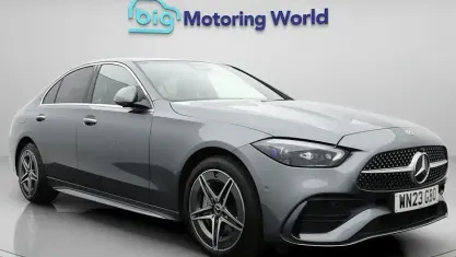 Used Mercedes C300e AMG Line Premium Plus 313 HP (230 kW) 2023 Grey Sedan