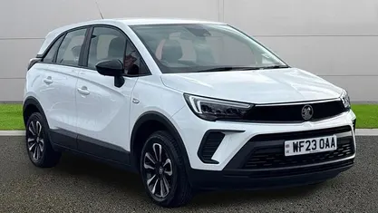 Used Vauxhall Crossland Design Edition 110 HP (80 kW) 2023 White SUV