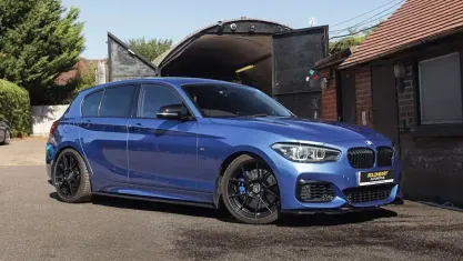 Used BMW M140 M Sport 340 HP (250 kW) 2018 Blue Hatchback