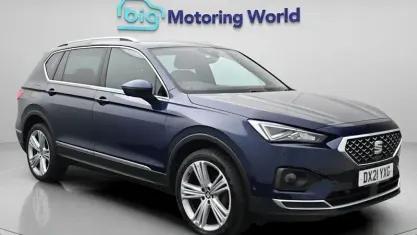 Used Seat Tarraco XCELLENCE Lux 150 HP (110 kW) 2021 Blue SUV