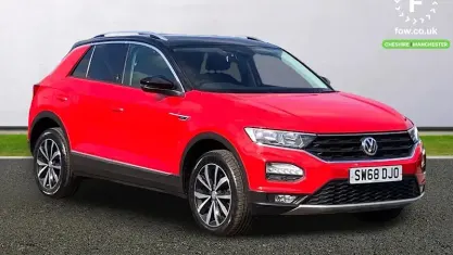 Used VW T-Roc Design 150 HP (110 kW) 2019 Red SUV