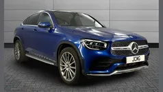 Blue Used 2022 Mercedes GLC300e AMG Line Premium Coupe | £39,950 (Fair price)
