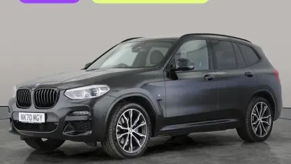 Used BMW X3 M Sport 190 HP (139 kW) 2020 Black SUV