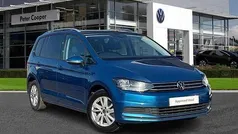 Caribbean blue Used 2021 VW Touran Family MPV | £21,997 (Fair price)