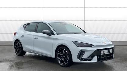 Used Cupra Leon 150 HP (110 kW) 2024 White Hatchback