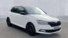 White Used 2020 Skoda Fabia Monte Carlo Hatchback | £9,490 (Fair price)