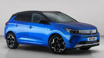 Used Vauxhall Grandland X Ultimate 131 HP (96 kW) 2021 Blue SUV