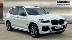White Used 2019 BMW X3 M Sport SUV | £23,550 (Fair price)