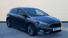 Grey Used 2018 Ford Focus ST-Line Hatchback | £9,652 (Fair price)
