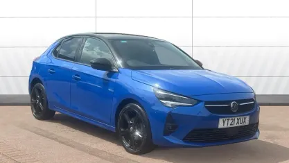 Used Vauxhall Corsa SRi 101 HP (74 kW) 2021 Blue Hatchback