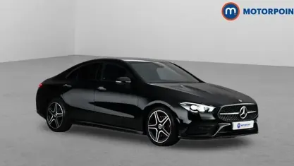 Used Mercedes CLA220 AMG line 190 HP (139 kW) 2022 Black Coupe