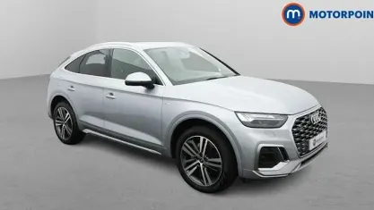 Used Audi Q5 Sportback S-Line 204 HP (150 kW) 2021 Silver SUV