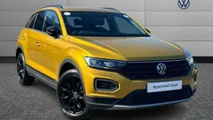 Yellow Used 2022 VW T-Roc Black Edition SUV | £20,690 (Fair price)