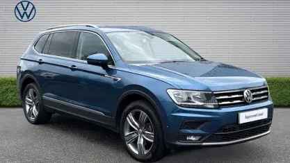 Used VW Tiguan Allspace Match 150 HP (110 kW) 2021 Blue SUV