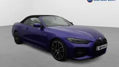 Blue Used 2021 BMW 420 M Sport Cabriolet | £24,399 (Fair price)